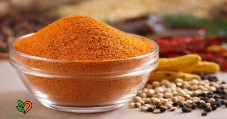 Receta casera de Sambhar Masala