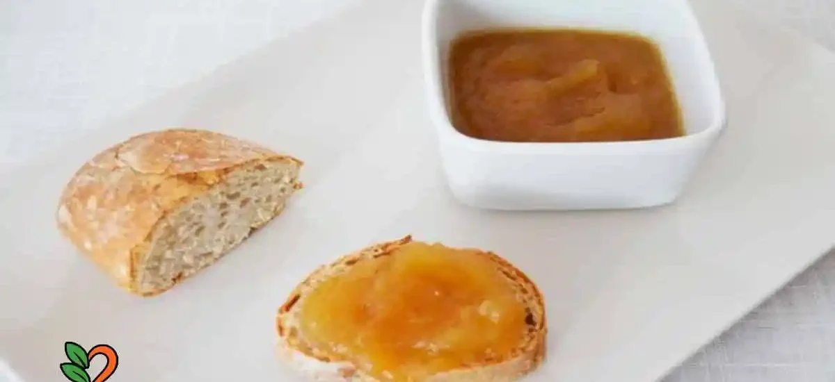 Mermelada de manzana exprés