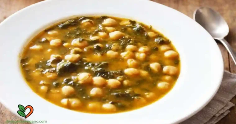Potaje de garbanzos con espinacas