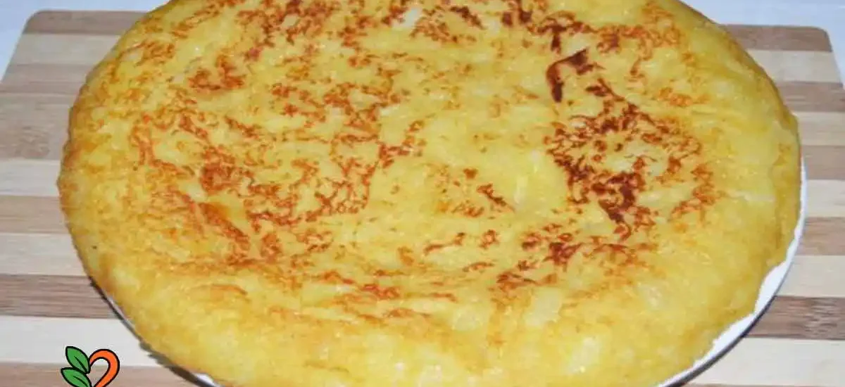 Tortilla de patatas española vegana