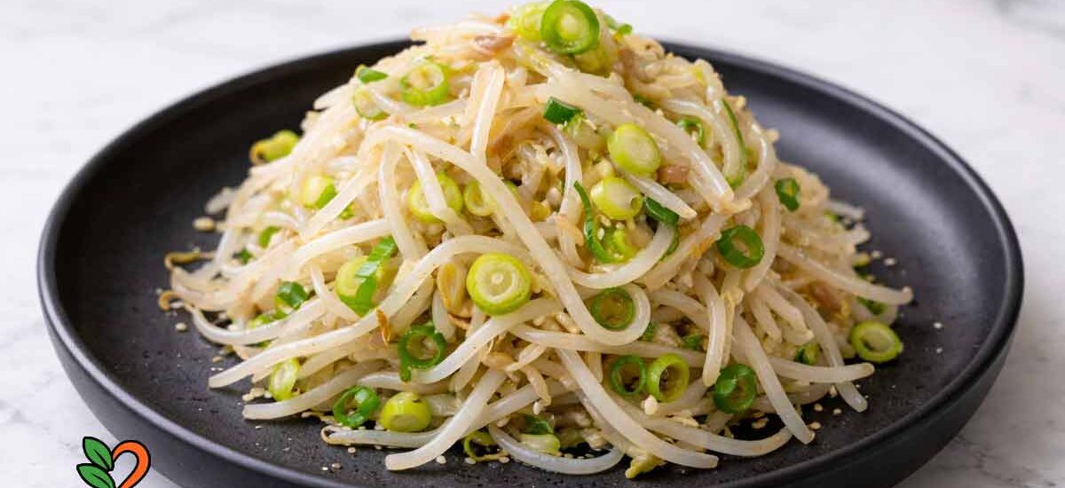 Ensalada coreana de brotes de soja